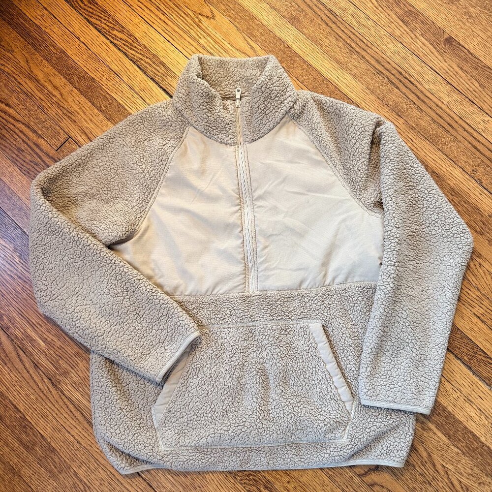 Girlfriend Collective Sherpa Half Zip
